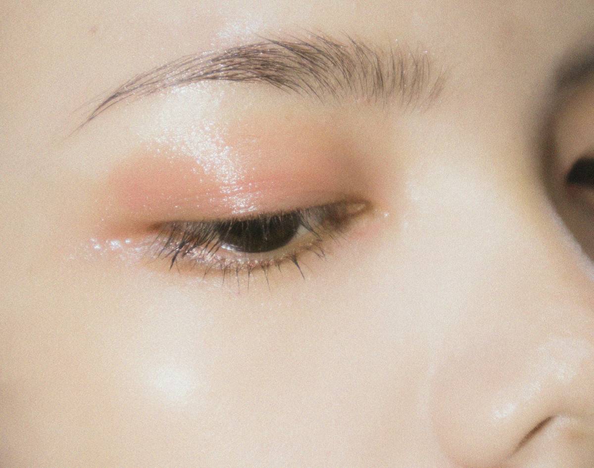 Side-by-side comparison showing natural makeup application results