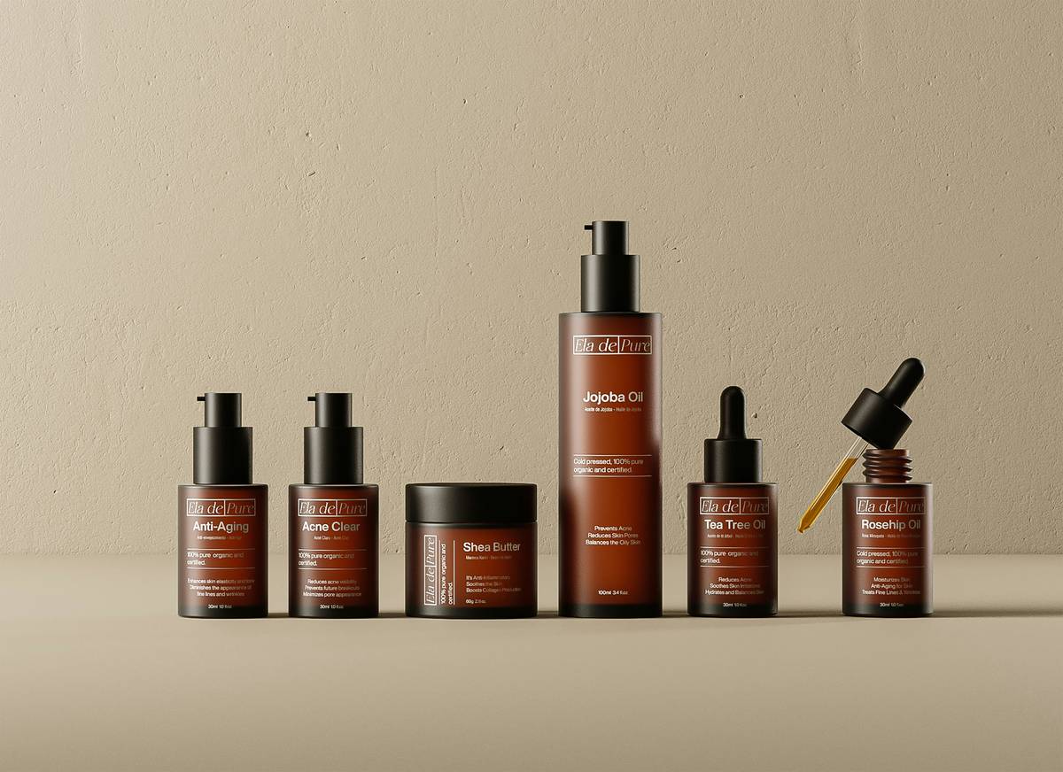 organic makeup idea minimalist routine on diverse skin tones